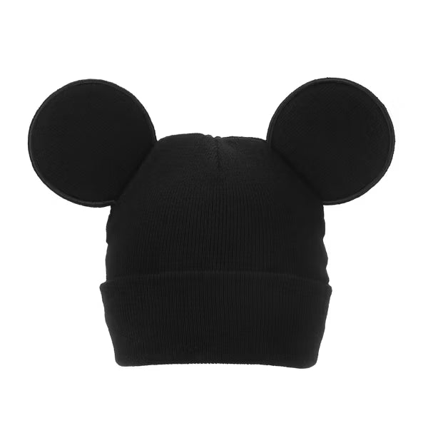 Chargez l'image dans la visionneuse de la galerie, Bioworld DIsney Mickey Mouse Ears - 2-Piece Knit Beanie &amp; Gloves Set
