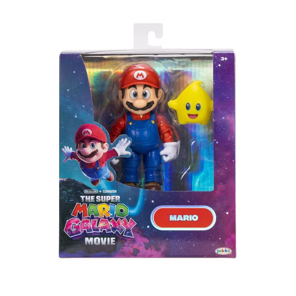 Load image into Gallery viewer, Super Mario - Galaxy Movie Wave 1 Project Santa Characters 5" Figure
