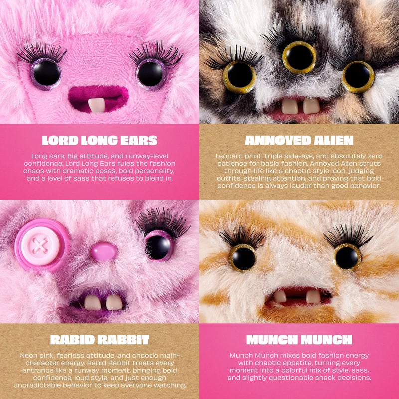 Load image into Gallery viewer, Zuru Fuggler -  Baby Baddies Keyring Charms 5" Series 1 Collectible 1Pc Plush
