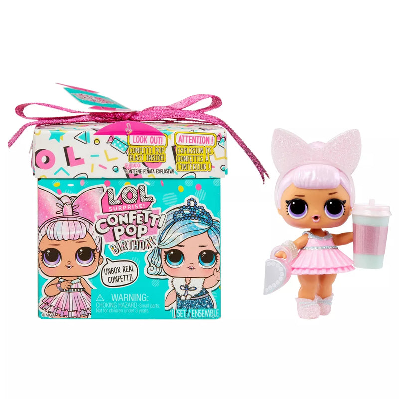 Chargez l&#39;image dans la visionneuse de la galerie, LOL - Surprise Confetti Pop Birthday Doll Blind Box
