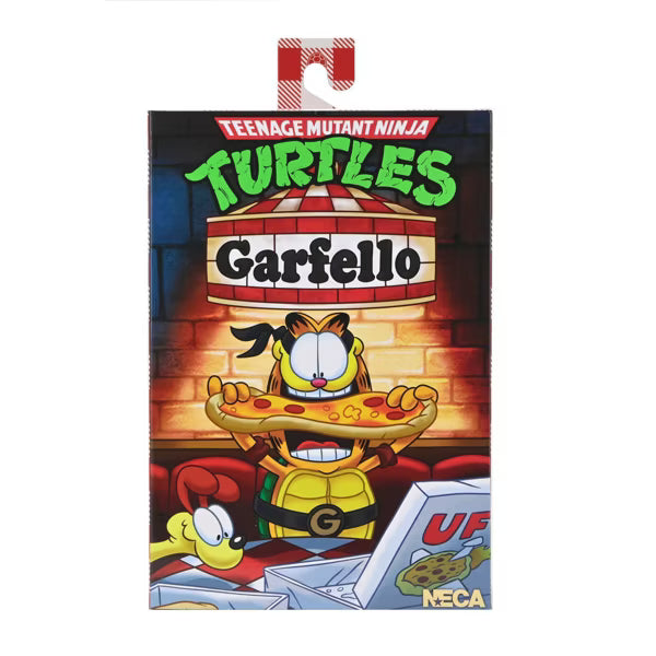 Load image into Gallery viewer, Teenage Mutant Ninja Turtles X Garfield -  Ultimate Garfello With Odie 7'' Scale Action Figure
