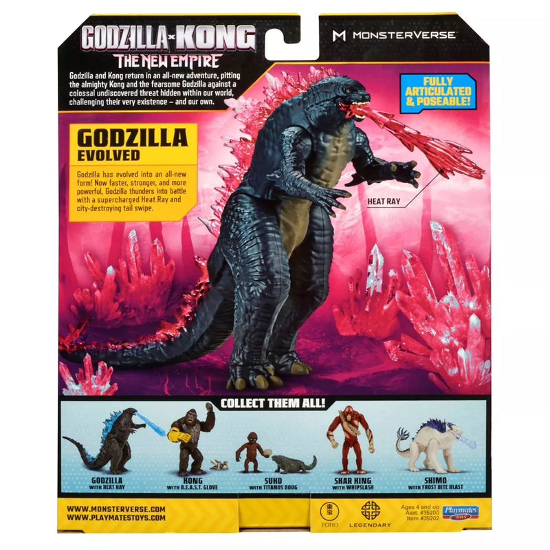 Chargez l&#39;image dans la visionneuse de la galerie, Godzilla X Kong - The New Empire Godzilla Evolved 6&quot; Figure
