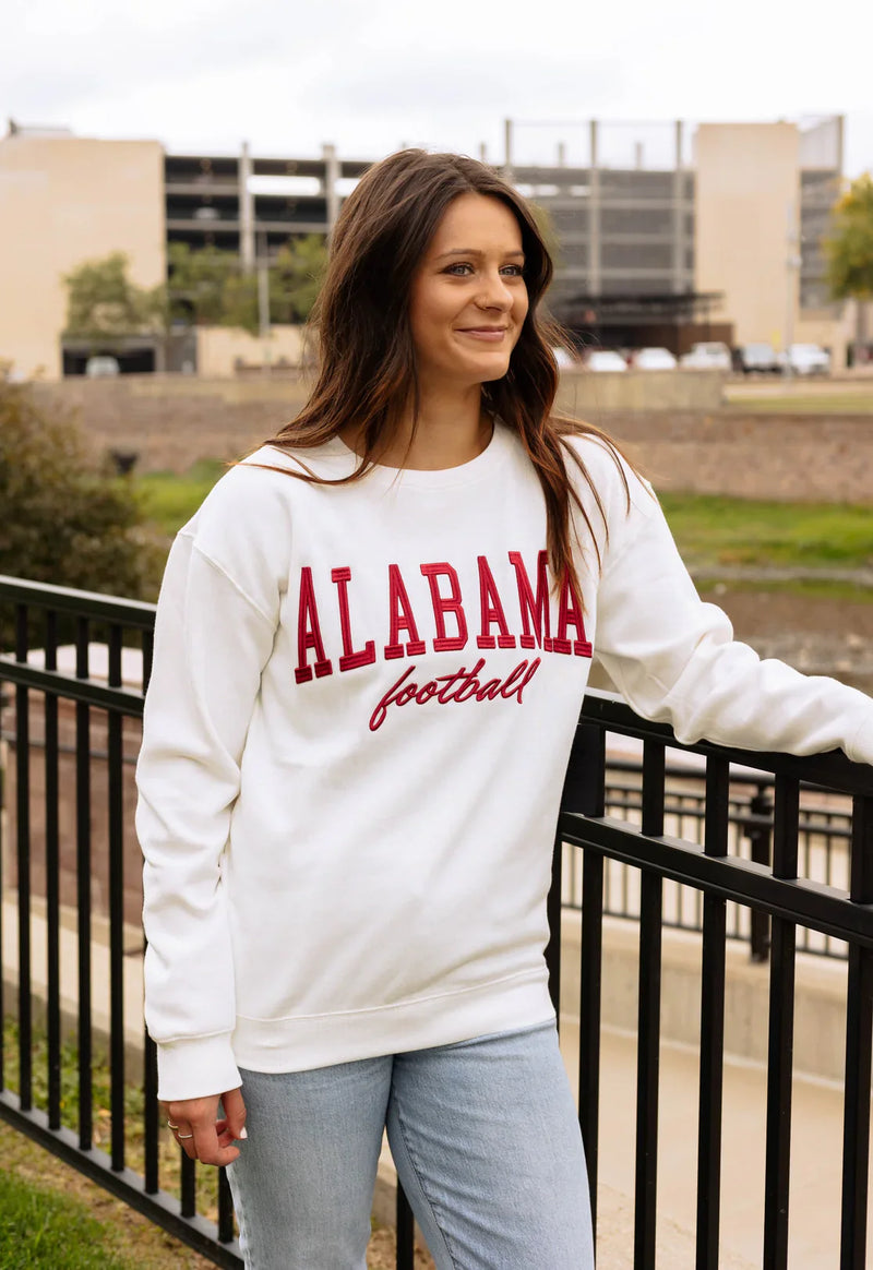 Chargez l&#39;image dans la visionneuse de la galerie, Alabama Crimson Tide - Tebow Comfort Crew-Neck Long Sleeve
