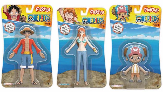 Load image into Gallery viewer, One Piece - Flexfigs on card Characters Figure
