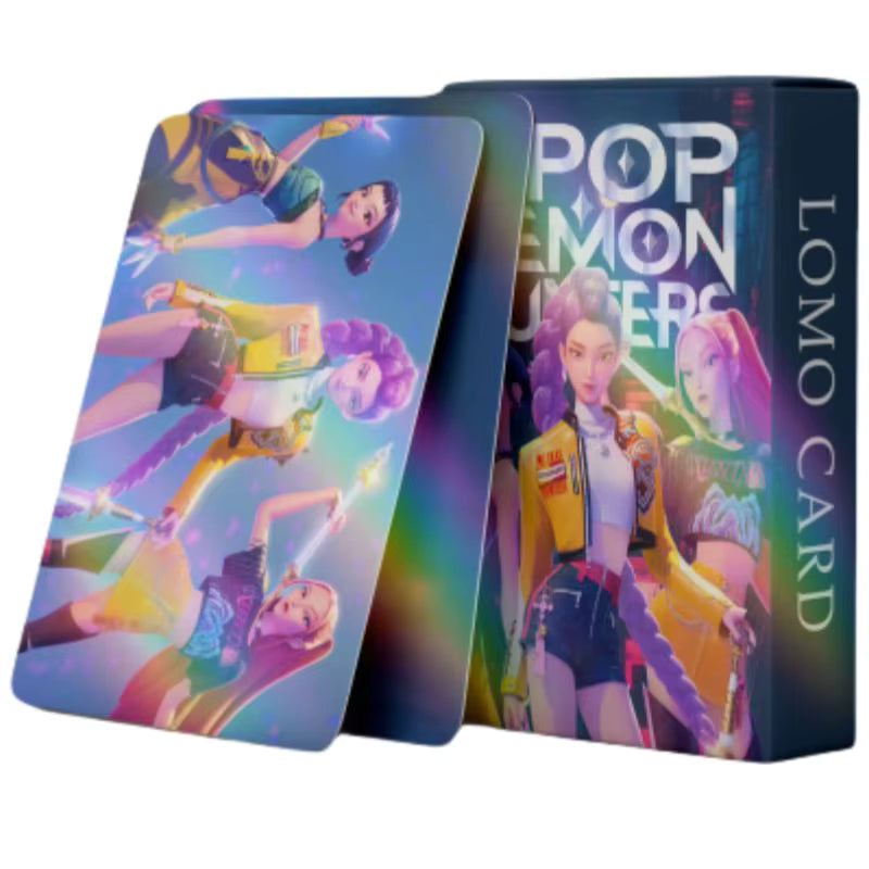Load image into Gallery viewer, K-Pop Demon Hunters - Holographic Lomo Cards
