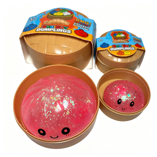 Squishy Dumpling Jumbo Steam Buns - Mystery 1Pc Sensory Fidget Toy