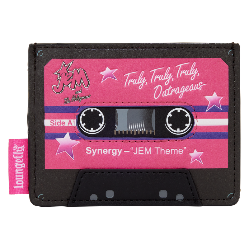 Load image into Gallery viewer, Loungefly Hasbro - Jem And The Holograms Cassette Cardholder Wallet
