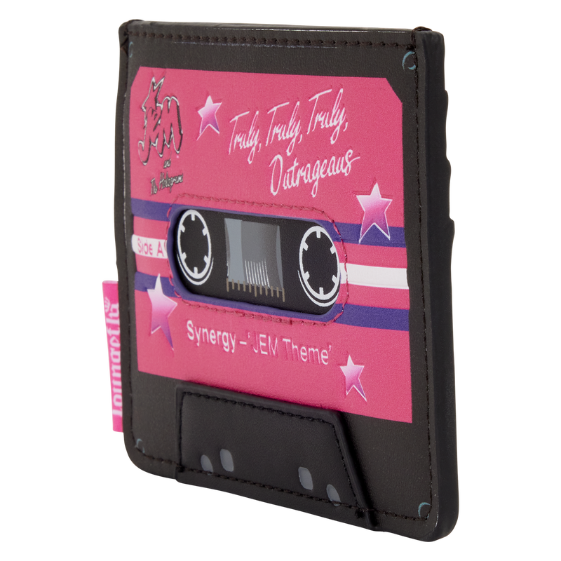 Load image into Gallery viewer, Loungefly Hasbro - Jem And The Holograms Cassette Cardholder Wallet
