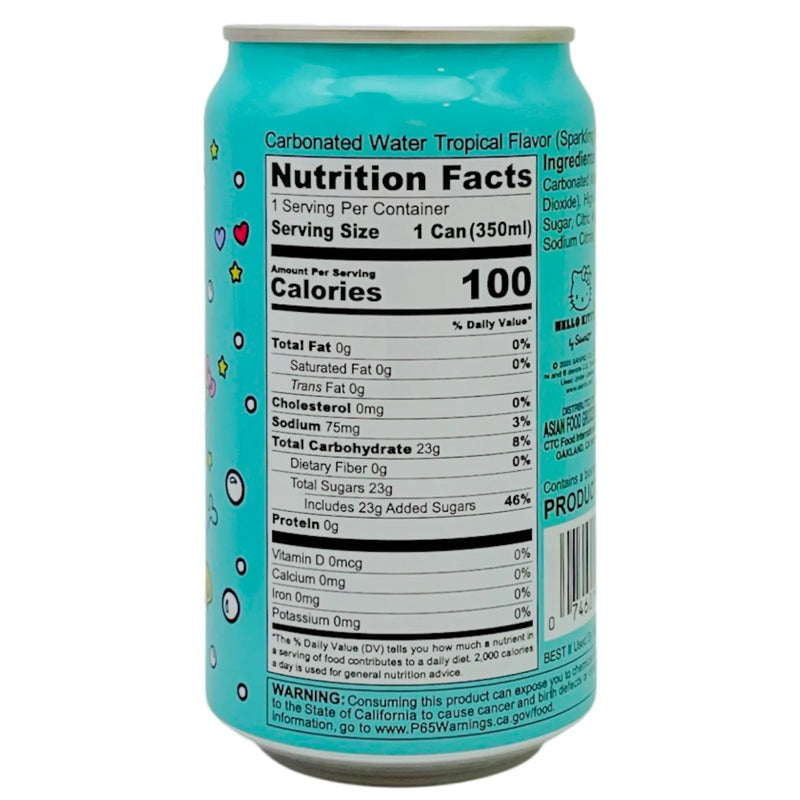 Chargez l'image dans la visionneuse de la galerie, Sanrio - Hello Kitty 350ml Sparkling Water
