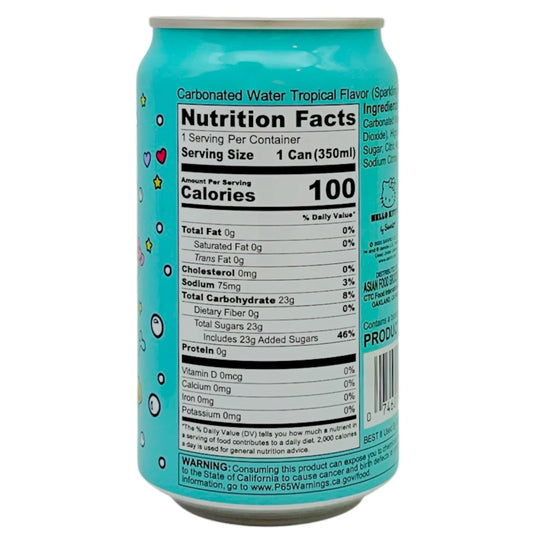 Sanrio - Hello Kitty 350ml Sparkling Water