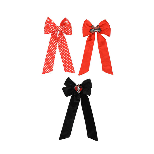 Disney: Mickey & Minnie Mouse - 3-Piece Hair Clip Bow Set