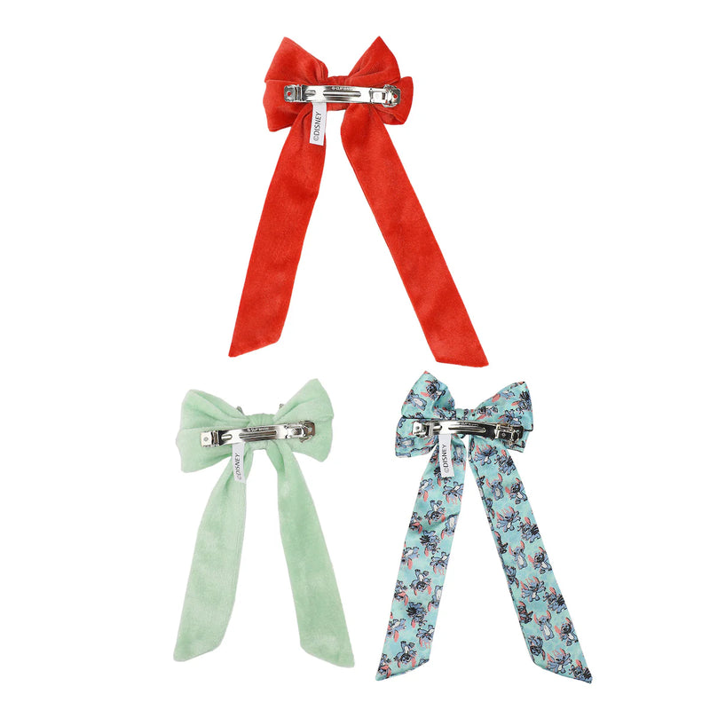 Load image into Gallery viewer, Disney: Lilo &amp; Stitch - Stitch &amp; Angel 3 Piece Hair Bow Clips Set
