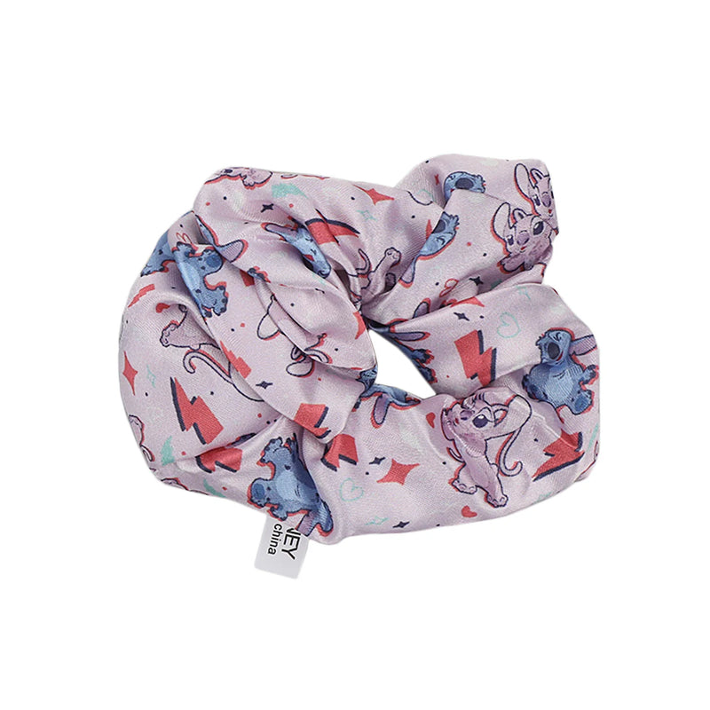 Load image into Gallery viewer, Disney: Lilo &amp; Stitch - Stitch &amp; Angel 3 Piece Printed Fabric Hair Scrunchie Set
