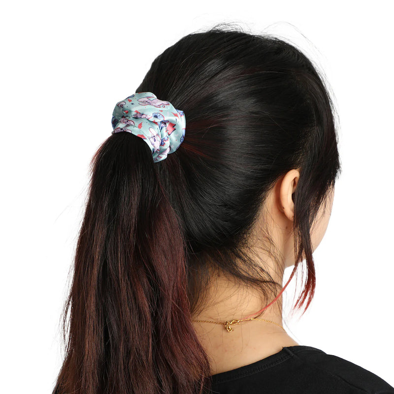 Load image into Gallery viewer, Disney: Lilo &amp; Stitch - Stitch &amp; Angel 3 Piece Printed Fabric Hair Scrunchie Set
