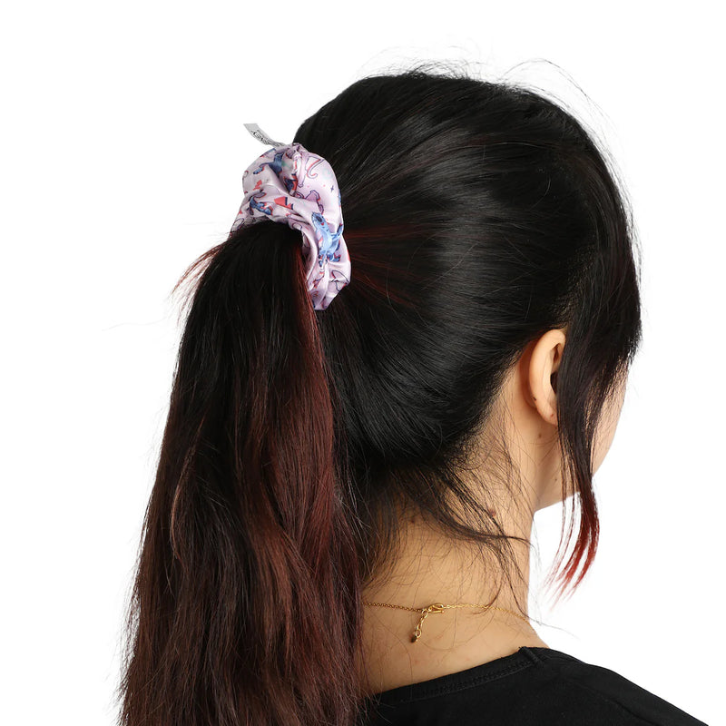 Load image into Gallery viewer, Disney: Lilo &amp; Stitch - Stitch &amp; Angel 3 Piece Printed Fabric Hair Scrunchie Set
