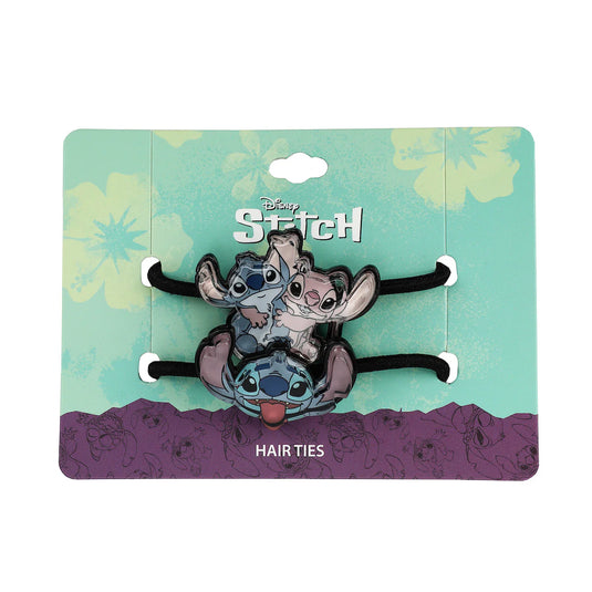 Disney: Lilo & Stitch - Stitch & Angel 2 Piece Stretchy Hair Tie Set