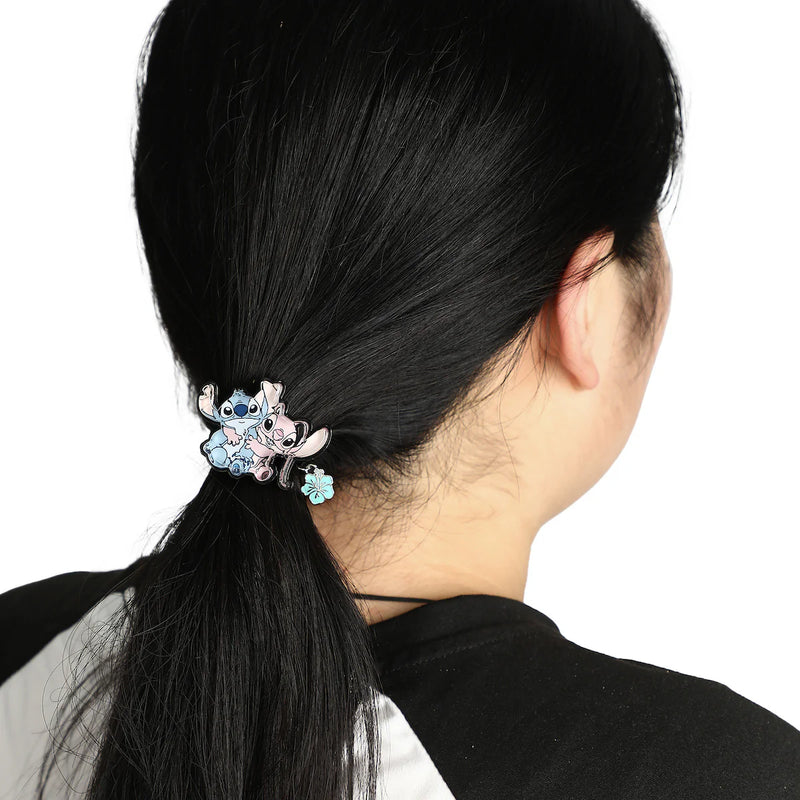 Load image into Gallery viewer, Disney: Lilo &amp; Stitch - Stitch &amp; Angel 2 Piece Stretchy Hair Tie Set
