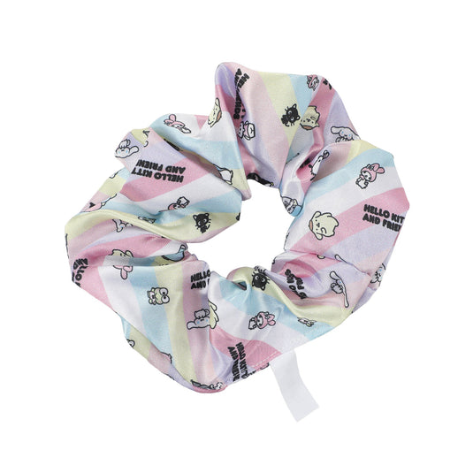 Hello Kitty - Hello Kitty & Friends 6 Pieces Printed Fabric Hair Scrunchies