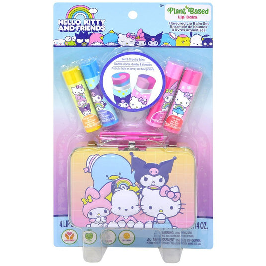 Hello Kitty And Friends  - Lip Gross With Tin On Card