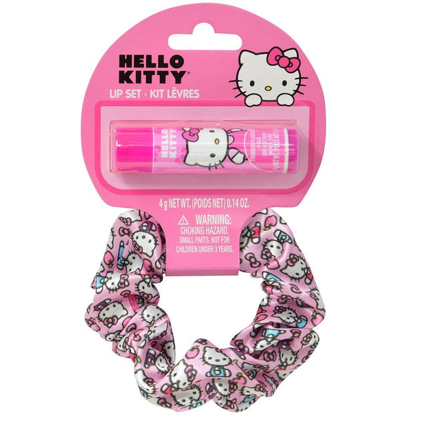 Hello Kitty - Hair Scrunchy with Lip Balm