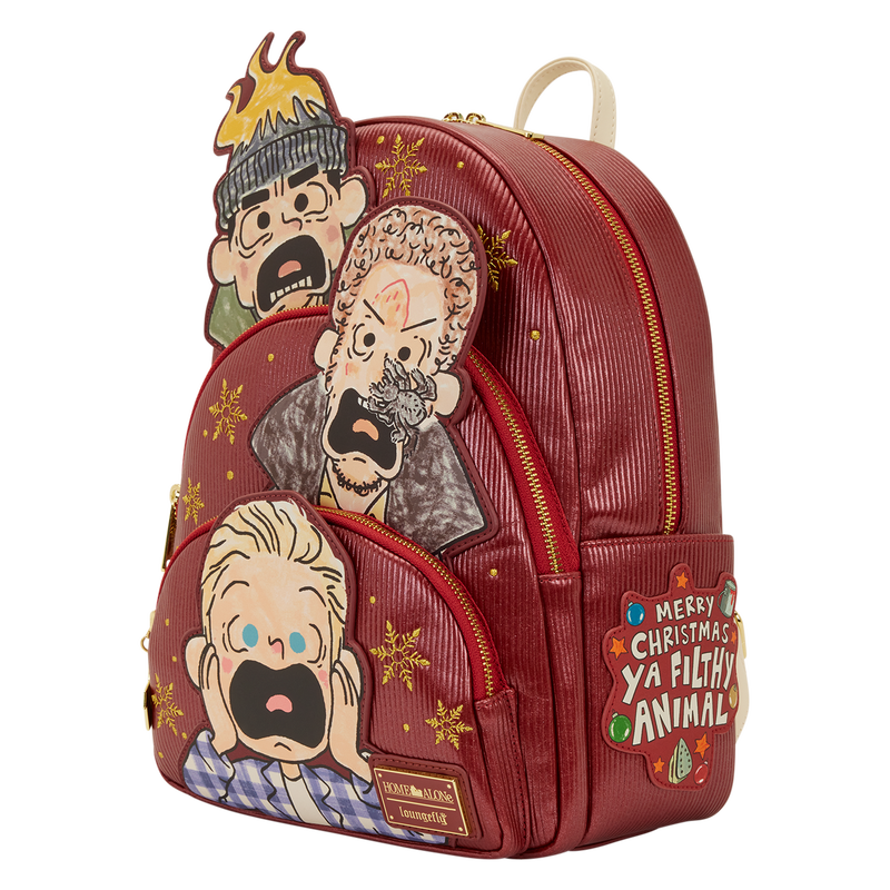 Cargue la imagen en el visor de la galería, Loungefly The 20th Century Studios - Home Alone Mini Backpack
