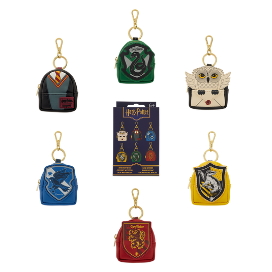 Loungefly Harry Potter Hogwarts™ - Character Mystery Mini 1pc Backpack Keychain