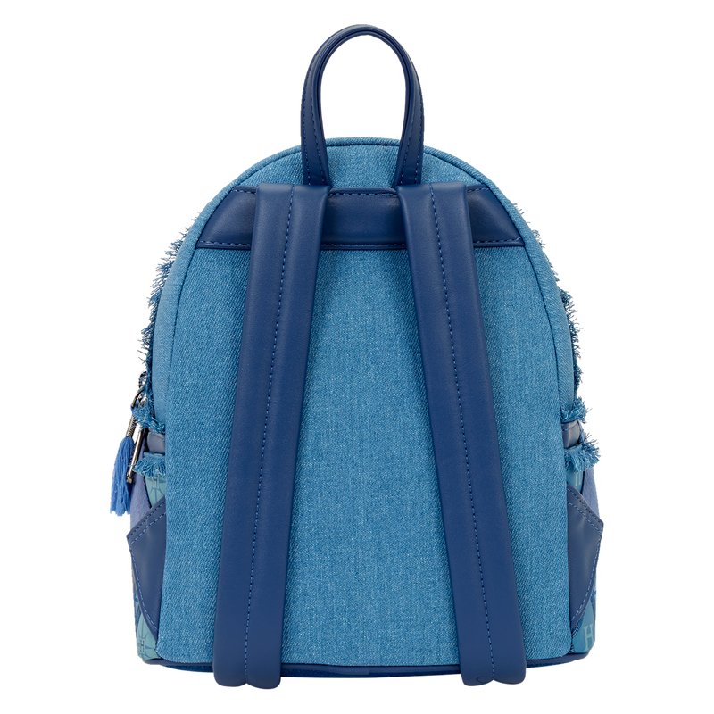 Load image into Gallery viewer, Loungefly Harry Potter - Hogwarts Denim Mini Backpack
