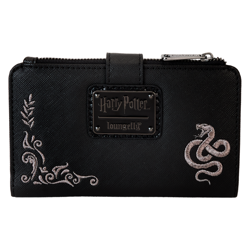 Chargez l&#39;image dans la visionneuse de la galerie, Loungefly Harry Potter  Death Eater Mask Flap Zip Around Wallet
