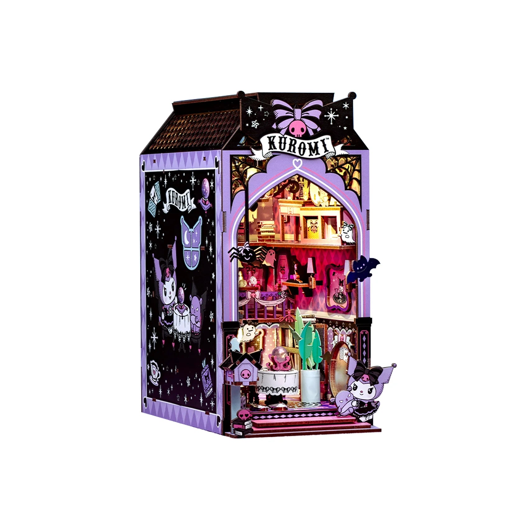 Hands Craft Kuromi™ - Spooky House DIY Miniature House Figure ...