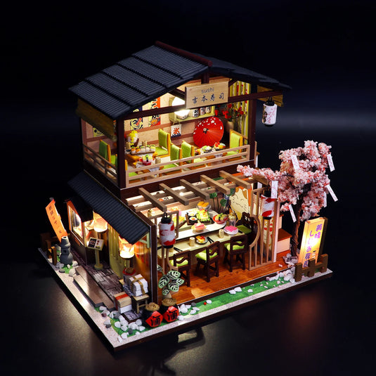 Hands Craft Sushi House - DIY Miniature House Figure