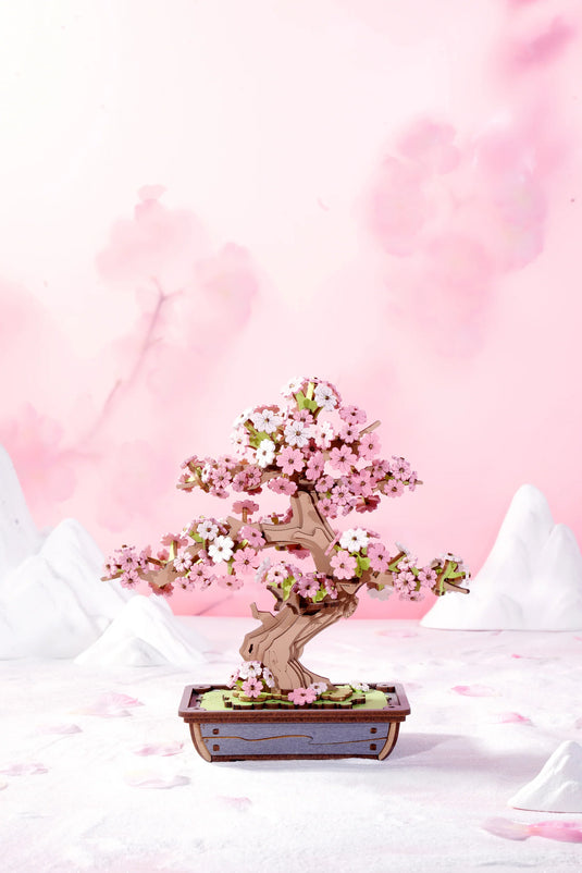 Hands Craft Sakura Bonsai - 3D Wooden Puzzle