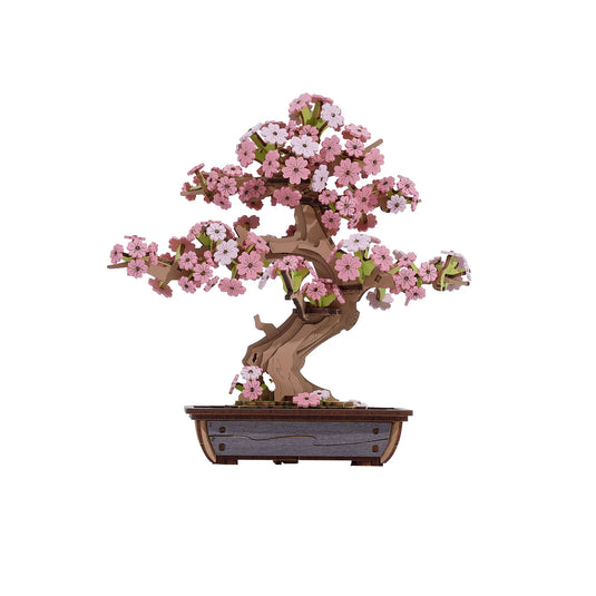 Hands Craft Sakura Bonsai - 3D Wooden Puzzle