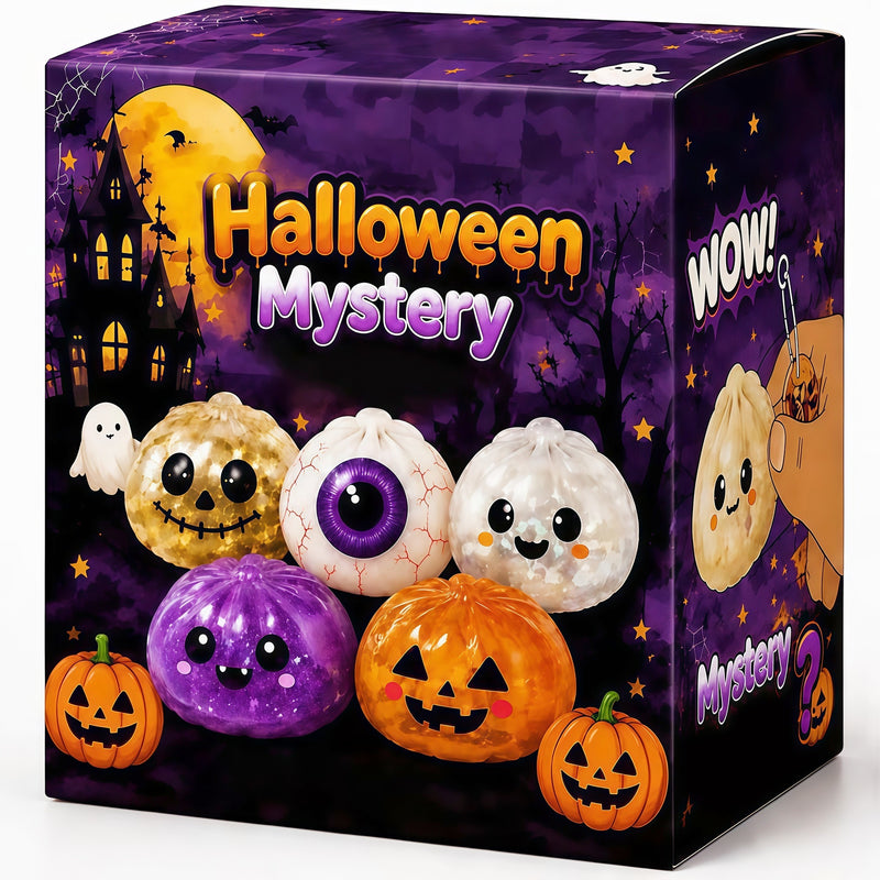 Cargue la imagen en el visor de la galería, Squishy Dumpling - Halloween 1Pc Sensory Fidget Toy
