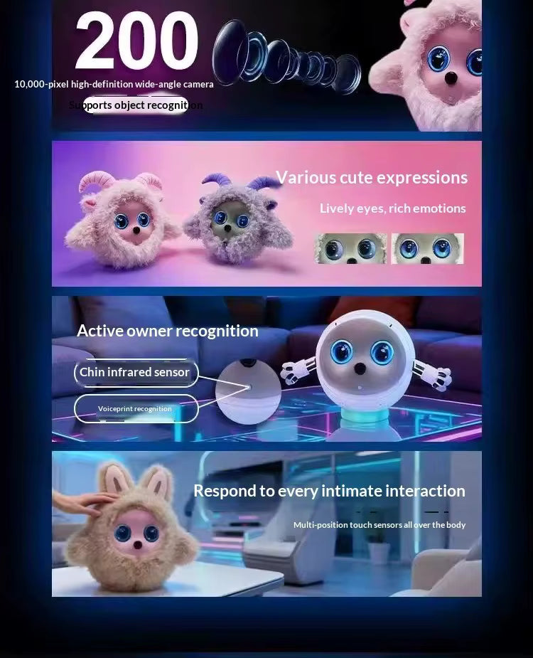 Load image into Gallery viewer, Cute Kbao Smart AI Desk Plush
