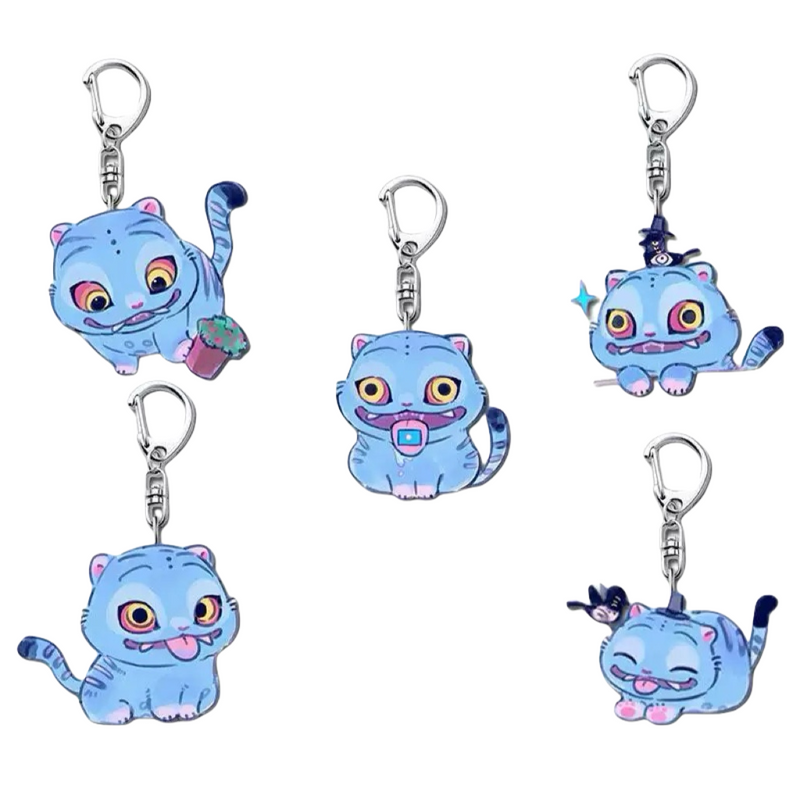 Chargez l&#39;image dans la visionneuse de la galerie, K-Pop Demon Hunters - Characters Acrylic Keychain
