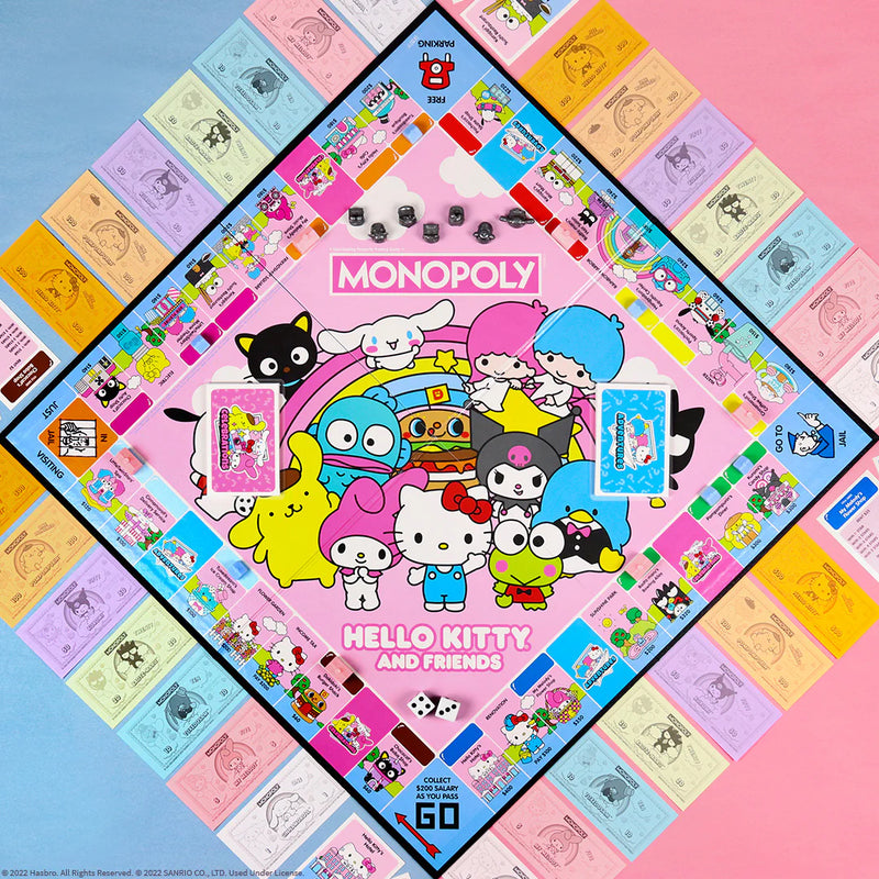 Cargue la imagen en el visor de la galería, USAopoly Monopoly -  Hello Kitty® &amp; Friends Board Game
