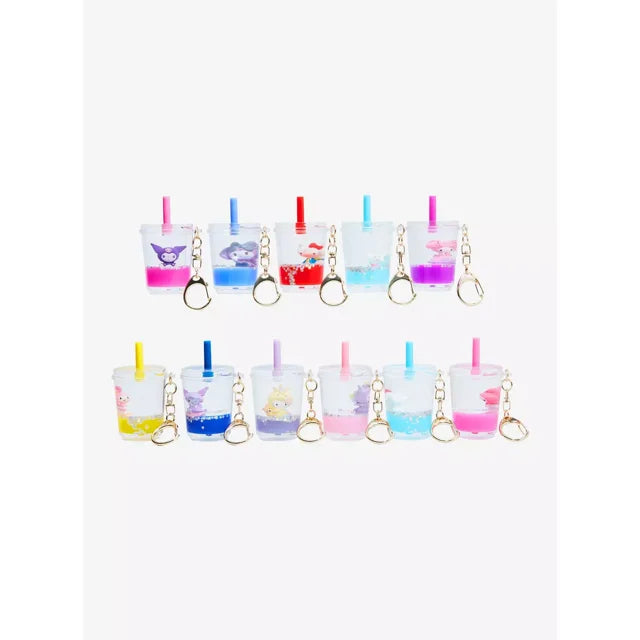 Chargez l&#39;image dans la visionneuse de la galerie, U.C.C. Distributing Hello Kitty - Tsunameez Boba Tea Water Random  Keychain
