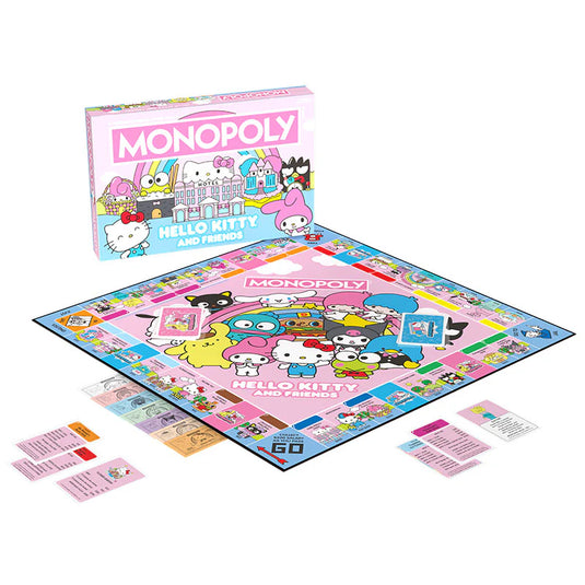 USAopoly Monopoly -  Hello Kitty® & Friends Board Game
