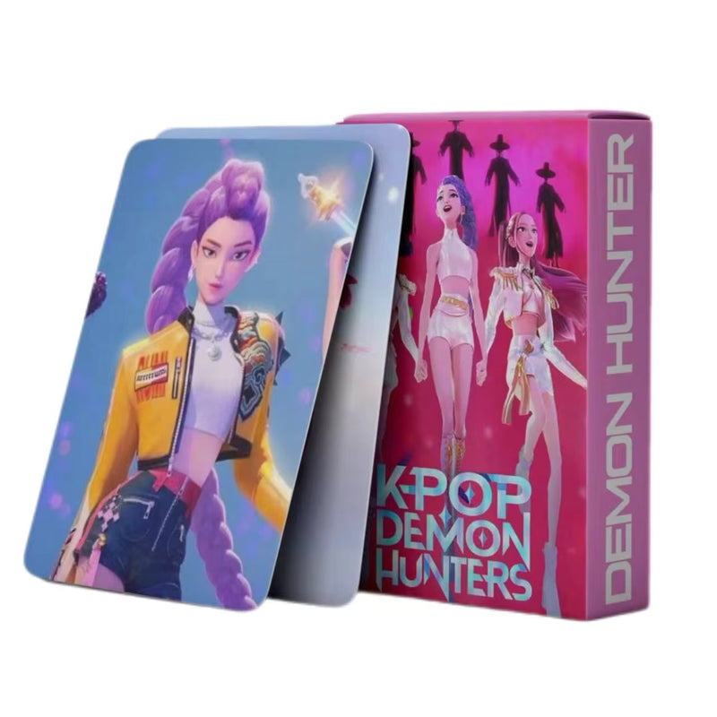 Load image into Gallery viewer, K-Pop Demon Hunters - Holographic Lomo Cards
