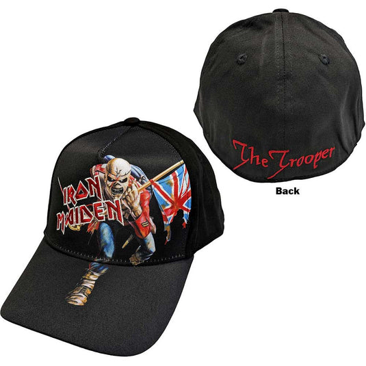 Iron Maiden The Trooper Black Baseball Hat