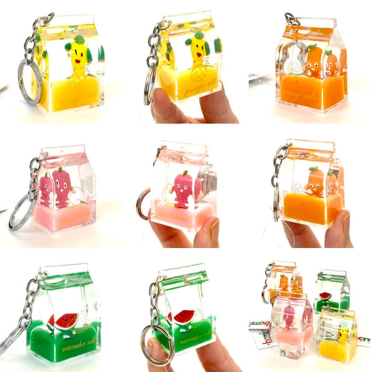 BCmini Liquid Glitter - Floaty Lucky Random Charm Keychain