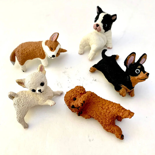 Playful Hanging Dogs Figurines Blind Box