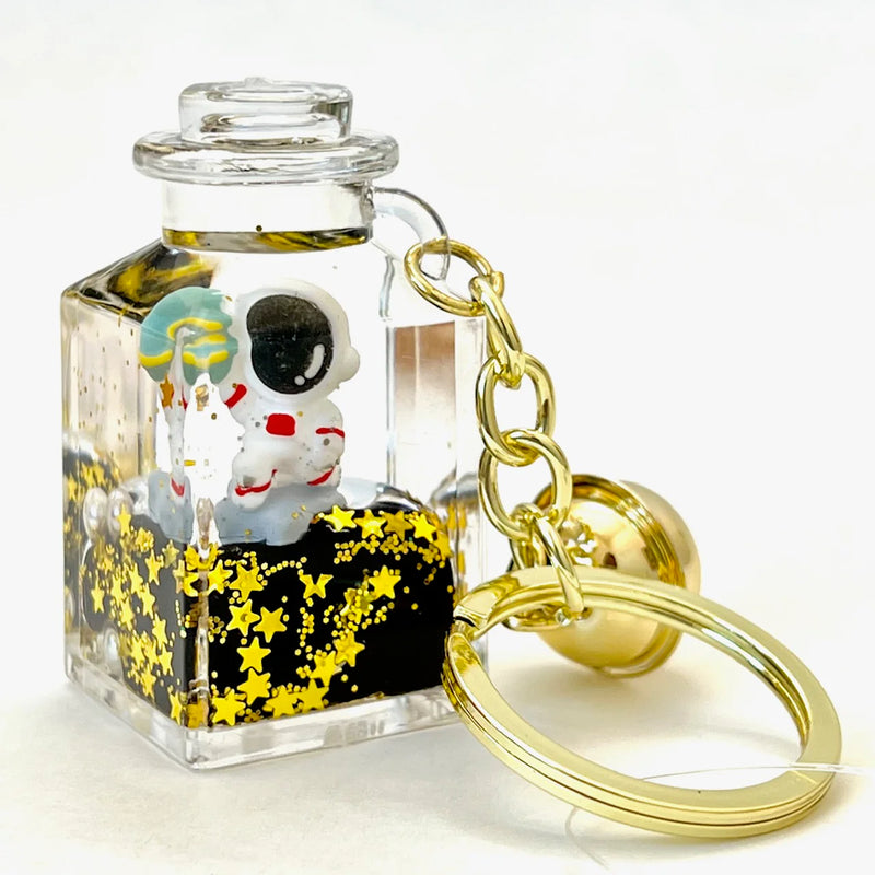 Chargez l&#39;image dans la visionneuse de la galerie, BCmini Liquid Glitter - Floaty Lucky Random Charm Keychain
