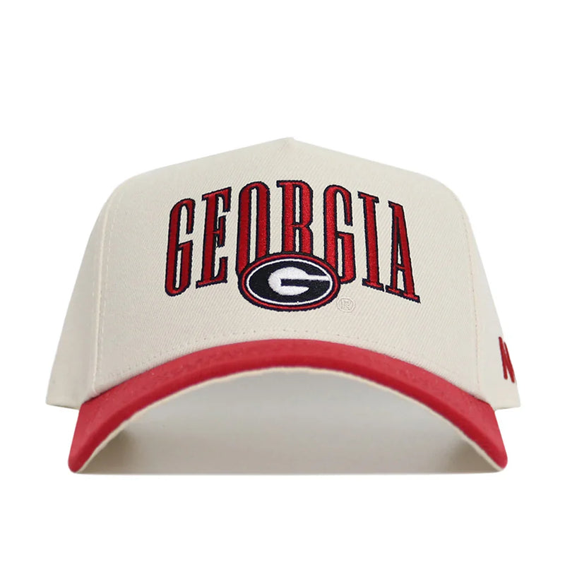 Chargez l'image dans la visionneuse de la galerie, No Rivals Georgia Bulldogs - Natural Retro Block Hat
