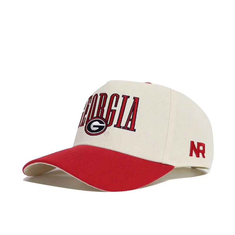 Chargez l'image dans la visionneuse de la galerie, No Rivals Georgia Bulldogs - Natural Retro Block Hat

