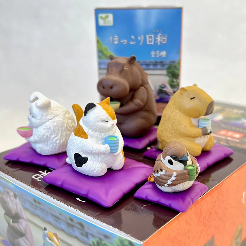 Tea Time Animals Figurines Blind Box