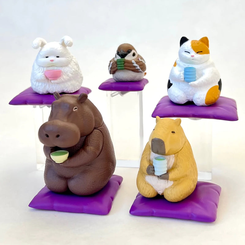 Tea Time Animals Figurines Blind Box