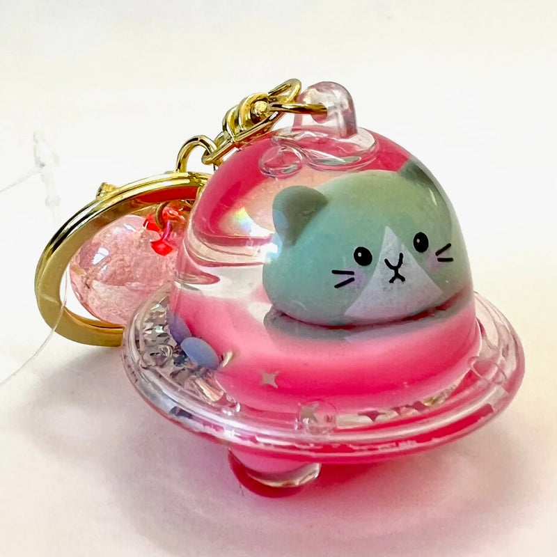 Chargez l&#39;image dans la visionneuse de la galerie, BCmini Liquid Glitter - Floaty Lucky Random Charm Keychain
