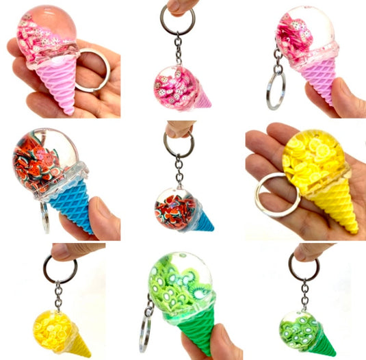 BCmini Liquid Glitter - Floaty Lucky Random Charm Keychain