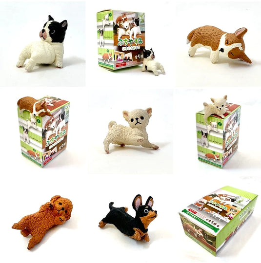 Playful Hanging Dogs Figurines Blind Box